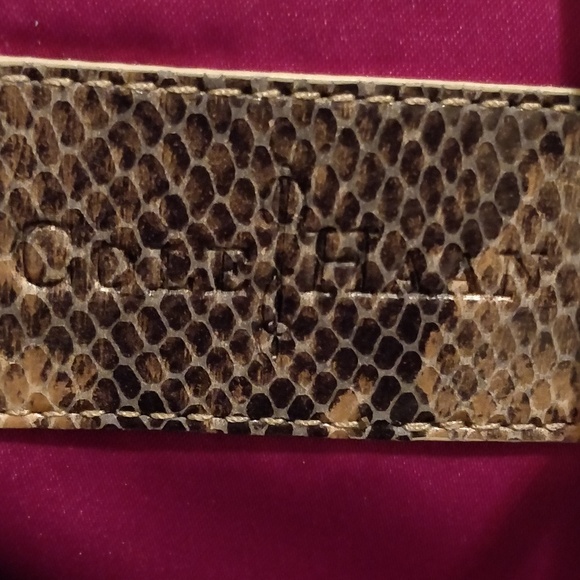 * Cole Haan Ellie Python Cornelia Drawstring - Picture 4 of 8